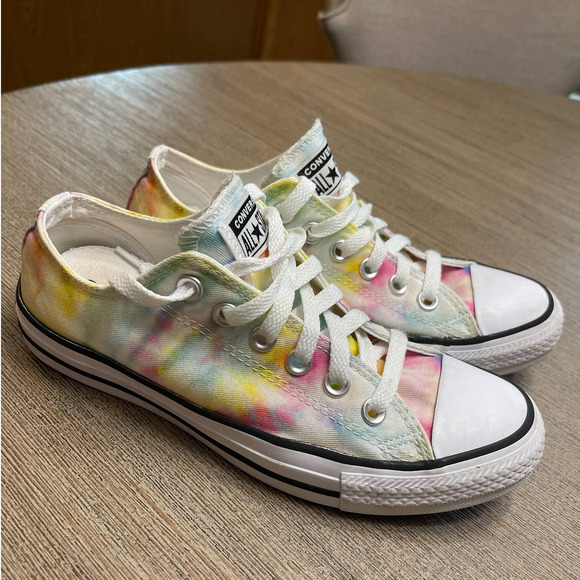 Converse Shoes - Converse All Star Low Top Sneakers Tie Dye Size Womens 7 Chuck Taylor